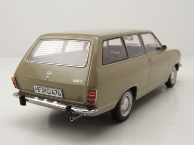 Opel Kadett B Caravan Kombi 1972 beige Modellauto 1:18...