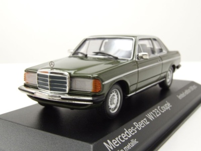 Mercedes 230 CE Coupe W123 1982 dunkelgrün metallic...