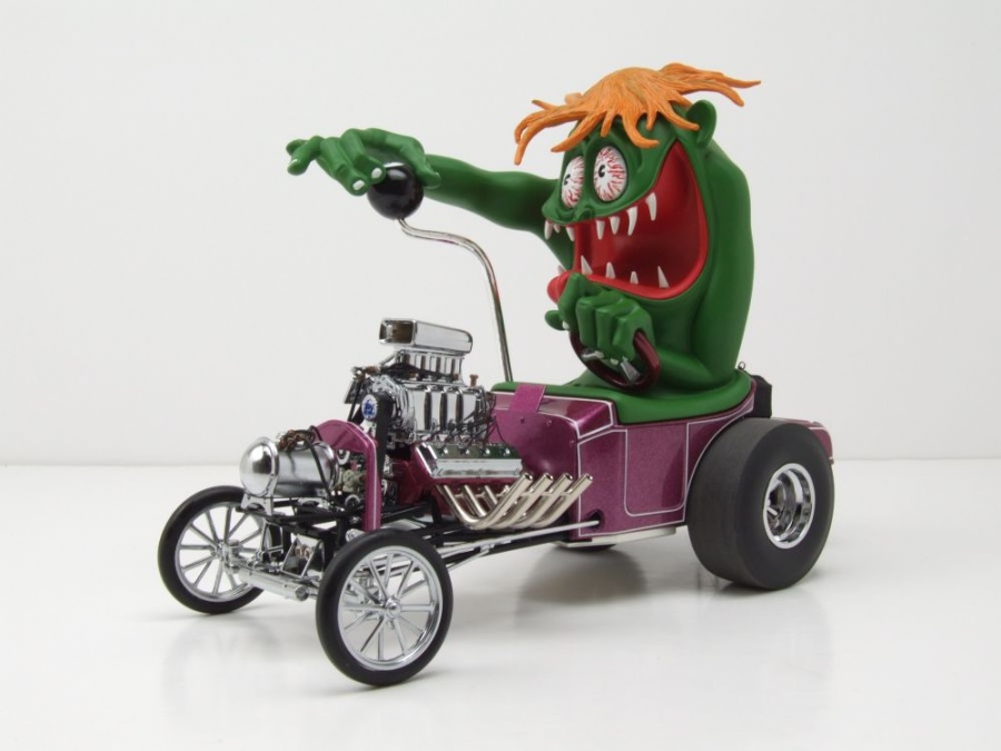 Ford T-Bucket mit Rat Fink Figur Mother´s Worry Modellauto 1:18 Acme