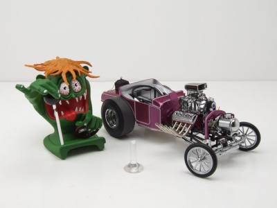 Ford T-Bucket mit Rat Fink Figur Mother´s Worry Modellauto 1:18 Acme