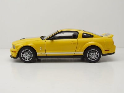 Ford Shelby GT500 2007 gelb Modellauto 1:18 Acme