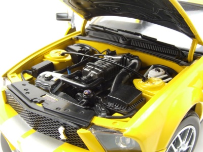 Ford Shelby GT500 2007 gelb Modellauto 1:18 Acme