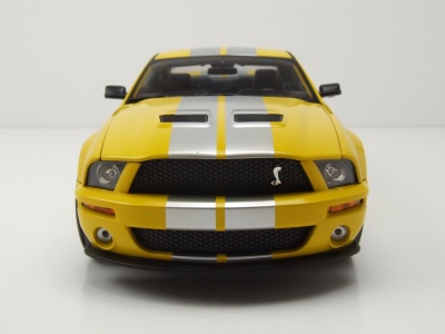 Ford Shelby GT500 2007 gelb Modellauto 1:18 Acme