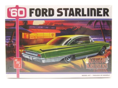 Ford Starliner Custom 1960 Kunststoffbausatz Modellauto...