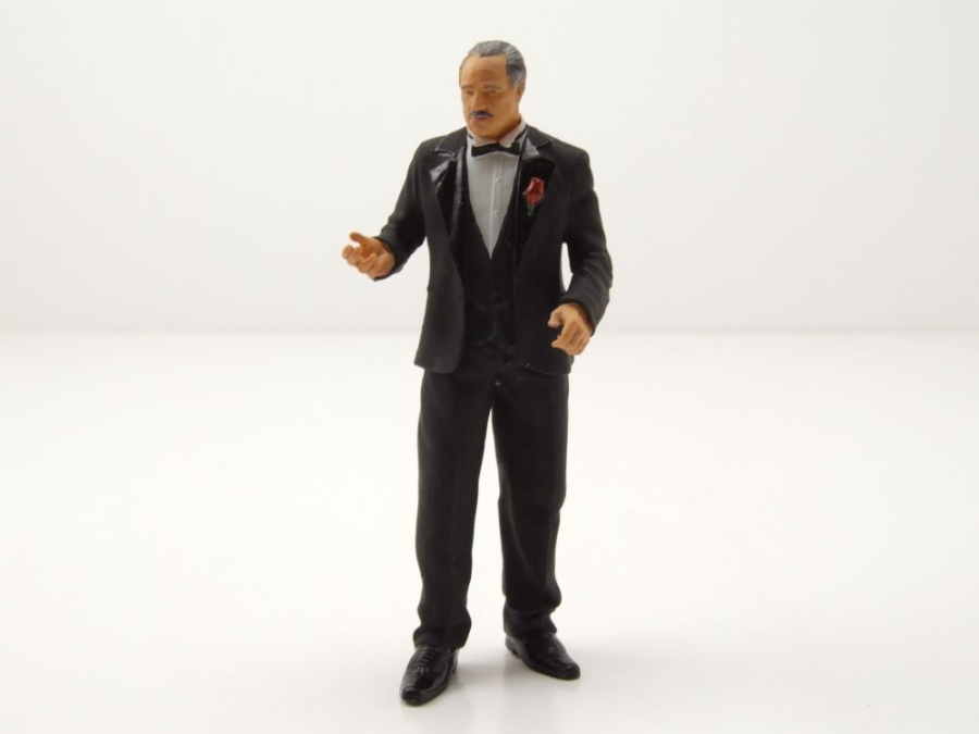 Le Parrain Figurine Peinte En Résine Échelle 1:18 Cartrix