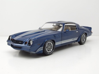 Chevrolet Camaro Z28 T-Top 1980 dunkelblau Modellauto...