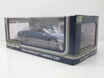 Chevrolet Camaro Z28 T-Top 1980 dunkelblau Modellauto 1:18 Greenlight Collectibles