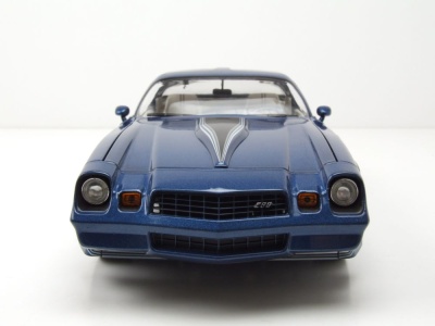 Chevrolet Camaro Z28 T-Top 1980 dunkelblau Modellauto 1:18 Greenlight Collectibles