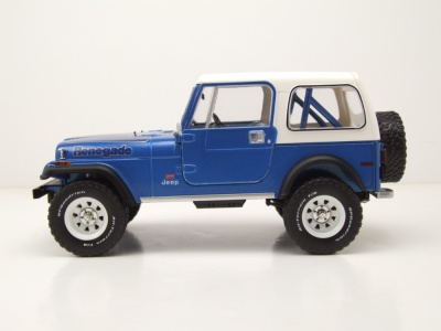 Jeep CJ-7 Renegade 1978 blau metallic Modellauto 1:18 Greenlight Collectibles