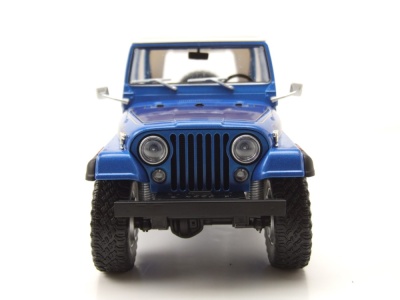 Jeep CJ-7 Renegade 1978 blau metallic Modellauto 1:18 Greenlight Collectibles
