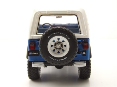 Jeep CJ-7 Renegade 1978 blau metallic Modellauto 1:18 Greenlight Collectibles
