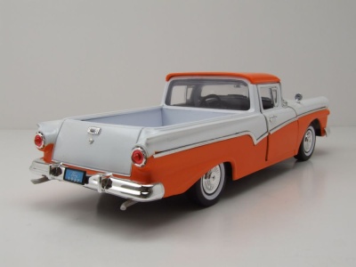 Ford Ranchero Pick Up 1957 orange weiß Modellauto...