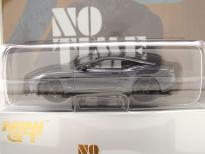 Aston Martin DBS 2021 grau James Bond No Time To Die Modellauto 1:64 MINI GT