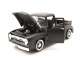 Ford F-100 Pick Up 1956 matt schwarz mit Weißwandreifen Modellauto 1:24 Motormax