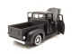 Ford F-100 Pick Up 1956 matt schwarz mit Weißwandreifen Modellauto 1:24 Motormax