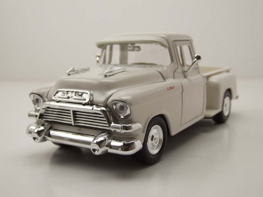 GMC Blue Chip Pick Up 1957 creme Modellauto 1:24 Motormax