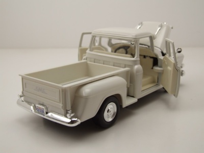 GMC Blue Chip Pick Up 1957 creme Modellauto 1:24 Motormax