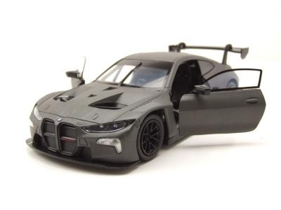 BMW M4 GT3 matt schwarz Modellauto 1:24 Motormax