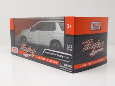 Chevrolet Tahoe Z71 2025 grau Modellauto 1:24 Motormax