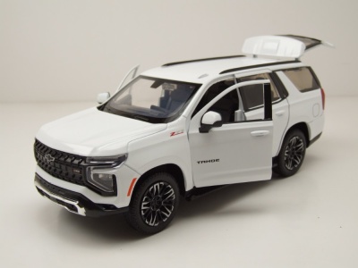 Chevrolet Tahoe Z71 2025 weiß Modellauto 1:24 Motormax