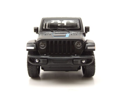 Jeep Wrangler Rubicon 4xe schwarz Modellauto 1:24 Rastar