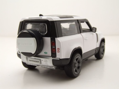 Land Rover Defender 90 weiß Modellauto 1:24 Rastar