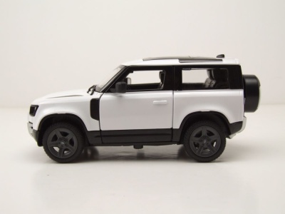 Land Rover Defender 90 weiß Modellauto 1:24 Rastar
