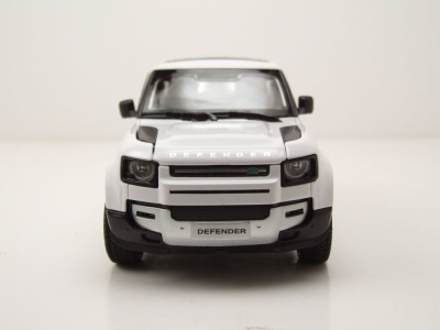 Land Rover Defender 90 weiß Modellauto 1:24 Rastar