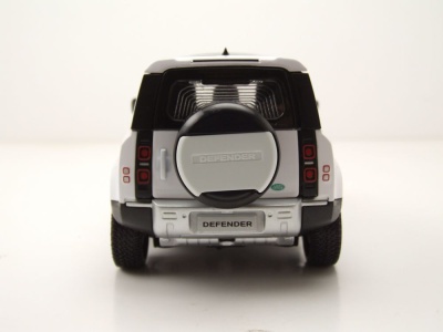 Land Rover Defender 90 weiß Modellauto 1:24 Rastar