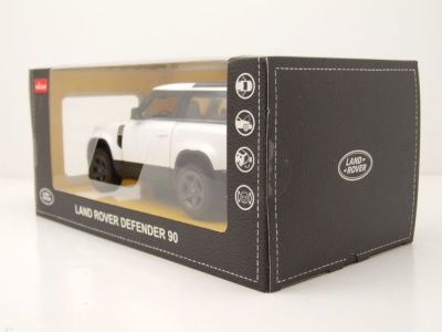 Land Rover Defender 90 weiß Modellauto 1:24 Rastar