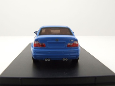 BMW E46 blau Modellauto 1:64 Stance Hunter