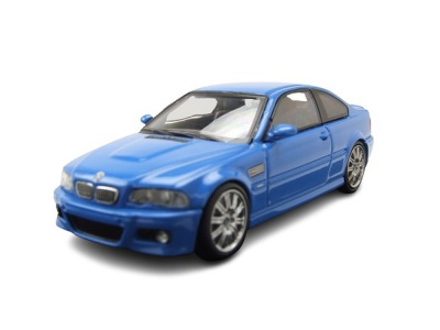 BMW E46 blau Modellauto 1:64 Stance Hunter