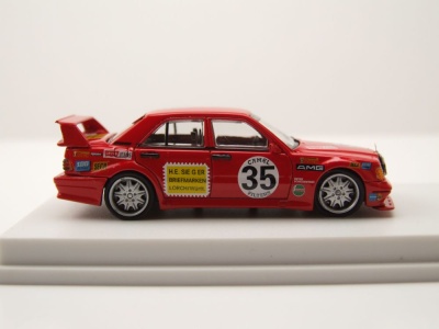 Mercedes 190E 2.5-16 Evo II Rote Sau #35 rot Modellauto 1:64 Street Weapon