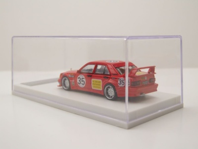 Mercedes 190E 2.5-16 Evo II Rote Sau #35 rot Modellauto 1:64 Street Weapon