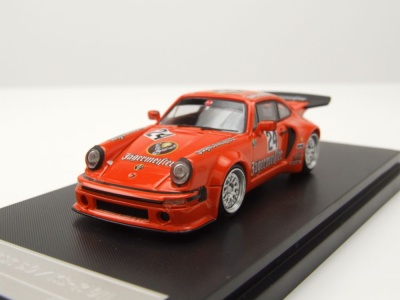 RWB Porsche Carrera RSR 3.0 KS-R 911 #24 Jägermeister orange Modellauto 1:64 Street Weapon