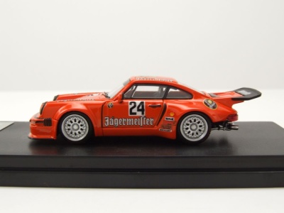 RWB Porsche Carrera RSR 3.0 KS-R 911 #24 Jägermeister orange Modellauto 1:64 Street Weapon