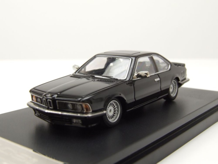 BMW 635 E24 CSI schwarz Modellauto 1:64 Street Weapon