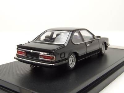 BMW 635 E24 CSI schwarz Modellauto 1:64 Street Weapon