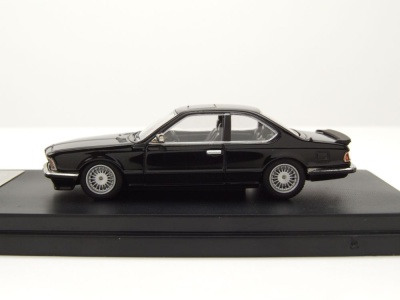 BMW 635 E24 CSI schwarz Modellauto 1:64 Street Weapon