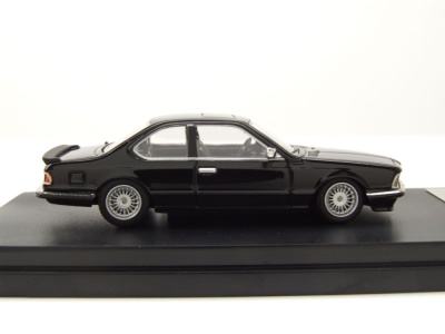 BMW 635 E24 CSI schwarz Modellauto 1:64 Street Weapon