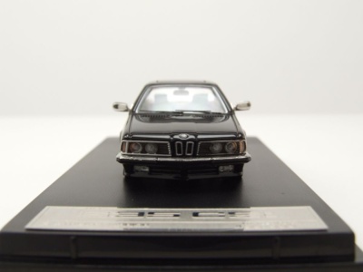 BMW 635 E24 CSI schwarz Modellauto 1:64 Street Weapon