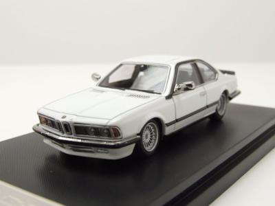 BMW 635 E24 CSI weiß Modellauto 1:64 Street Weapon