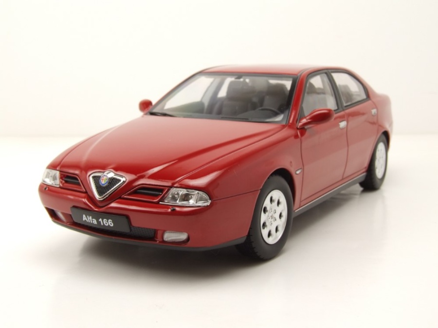 Alfa Romeo 166 1999 rot Modellauto 1:18 Triple9