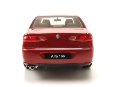 Alfa Romeo 166 1999 rot Modellauto 1:18 Triple9