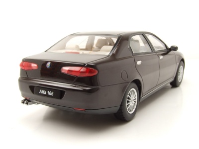 Alfa Romeo 166 1999 schwarz metallic Modellauto 1:18 Triple9