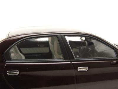 Alfa Romeo 166 1999 schwarz metallic Modellauto 1:18 Triple9