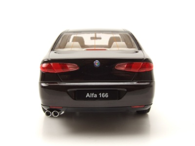 Alfa Romeo 166 1999 schwarz metallic Modellauto 1:18 Triple9