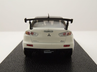 Mitsubishi Lancer Evo X 2011 weiß metallic Modellauto 1:43 Vitesse