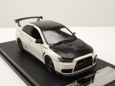 Mitsubishi Lancer Evo X 2011 weiß metallic Modellauto 1:43 Vitesse