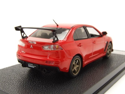 Mitsubishi Lancer Evo X 2011 rot metallic Modellauto 1:43...